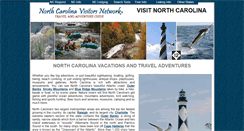 Desktop Screenshot of northcarolinavisitorsnetwork.com